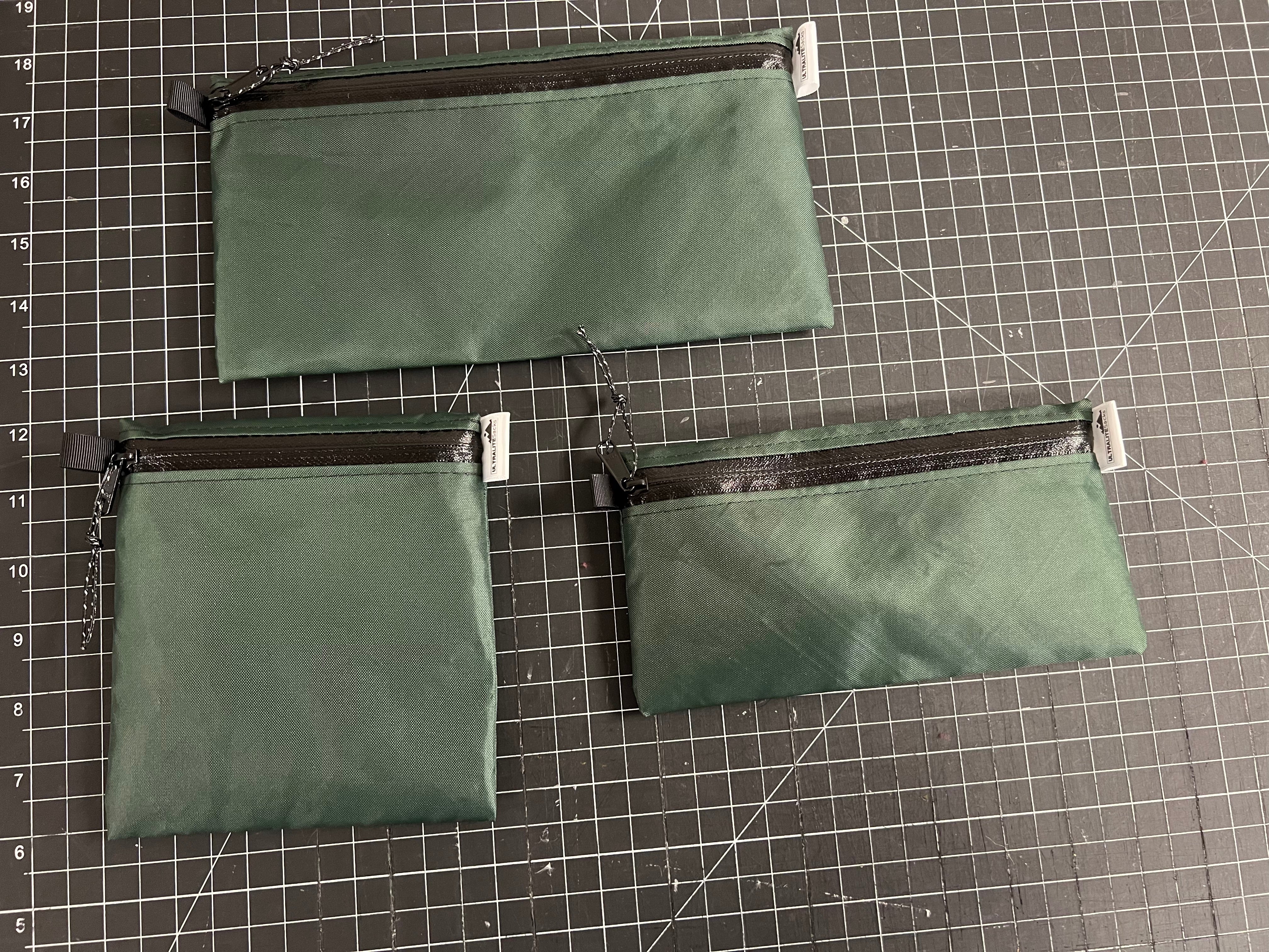 Zippered Pouches - Fully Recycled