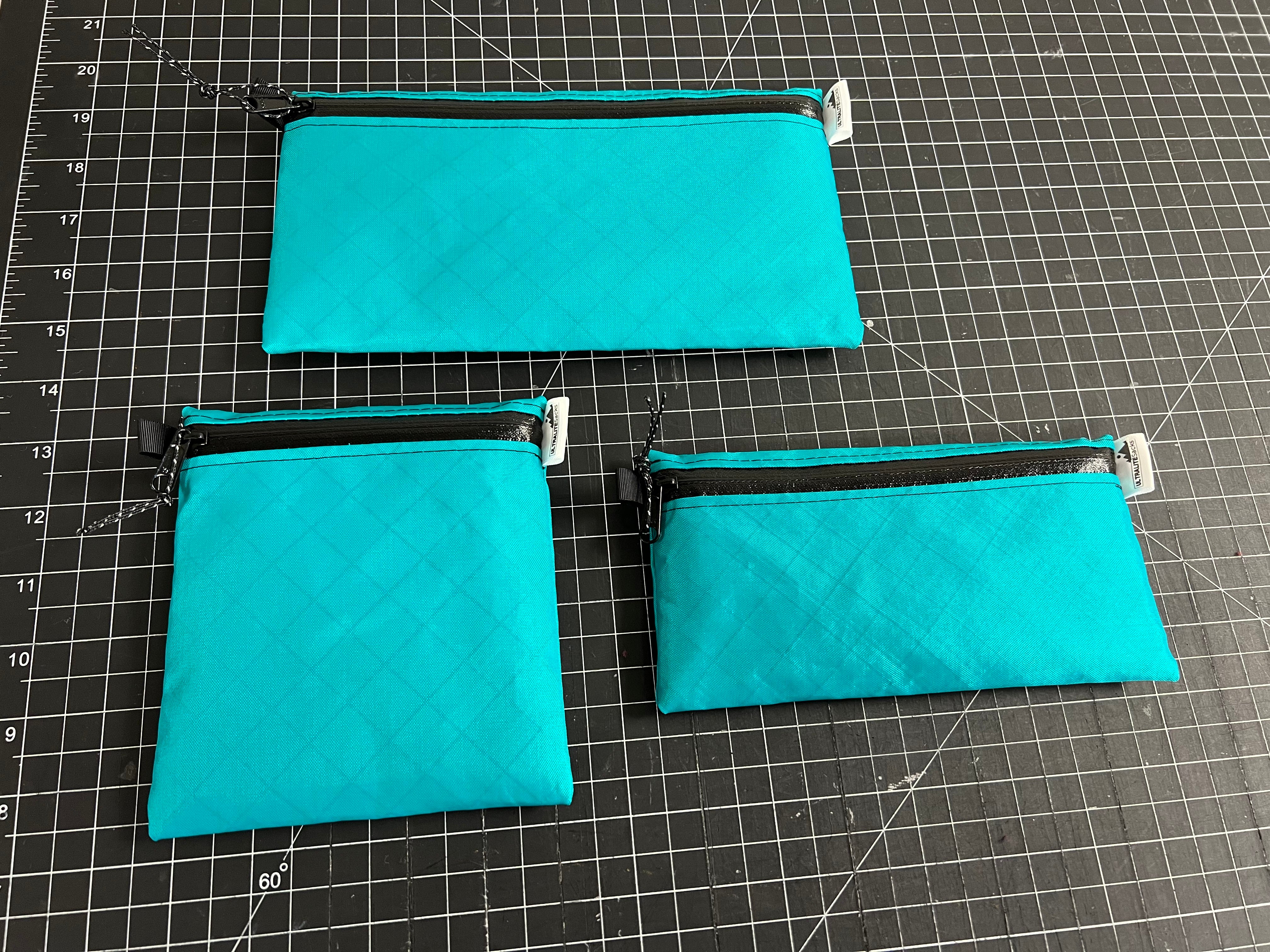 Zippered Pouches - Fully Recycled