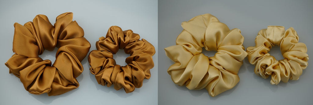 Silk Scrunchies 100% Silk