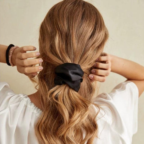 Silk Hair Scrunchies