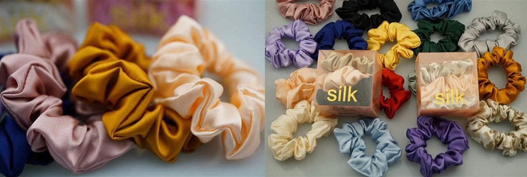 Medium Silk Scrunchies