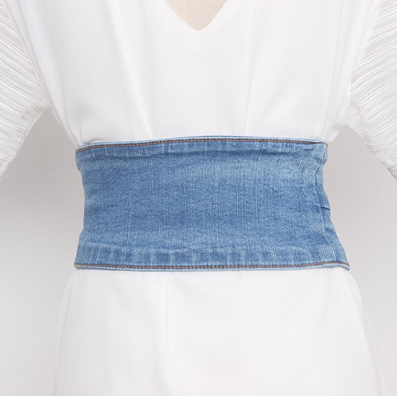 Denim Corset Belt