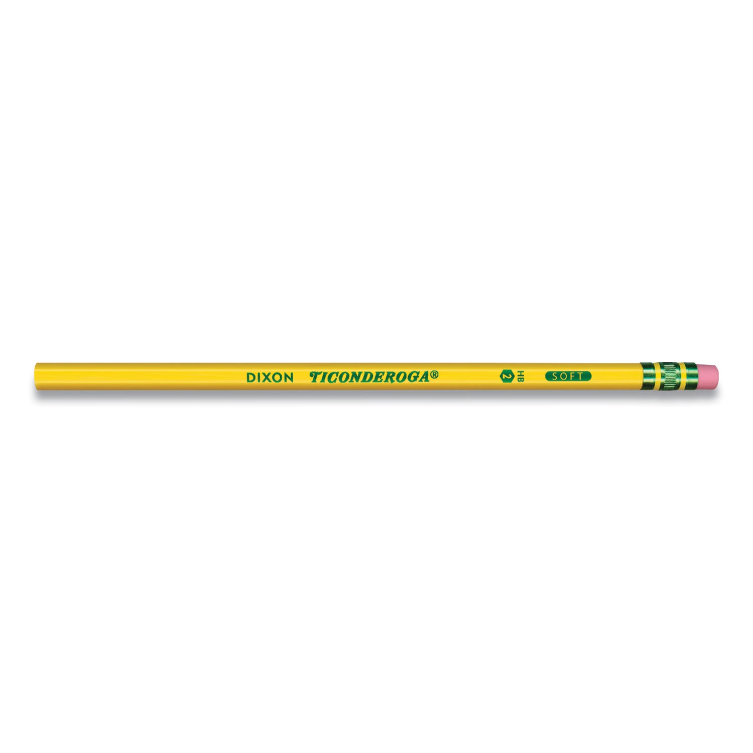 Ticonderoga? Pencils, HB (#2), Black Lead, Yellow Barrel, 24/Pack