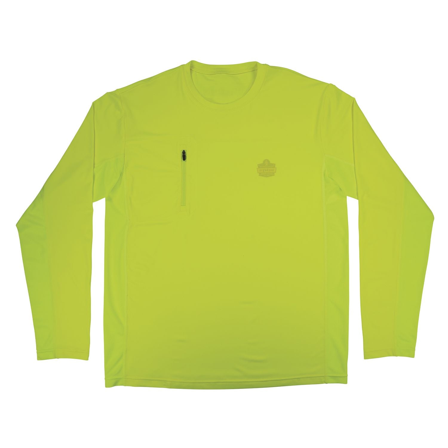 ergodyne? Chill-Its 6689 Cooling Long Sleeve Sun Shirt with UV Protection, X-Large, Lime