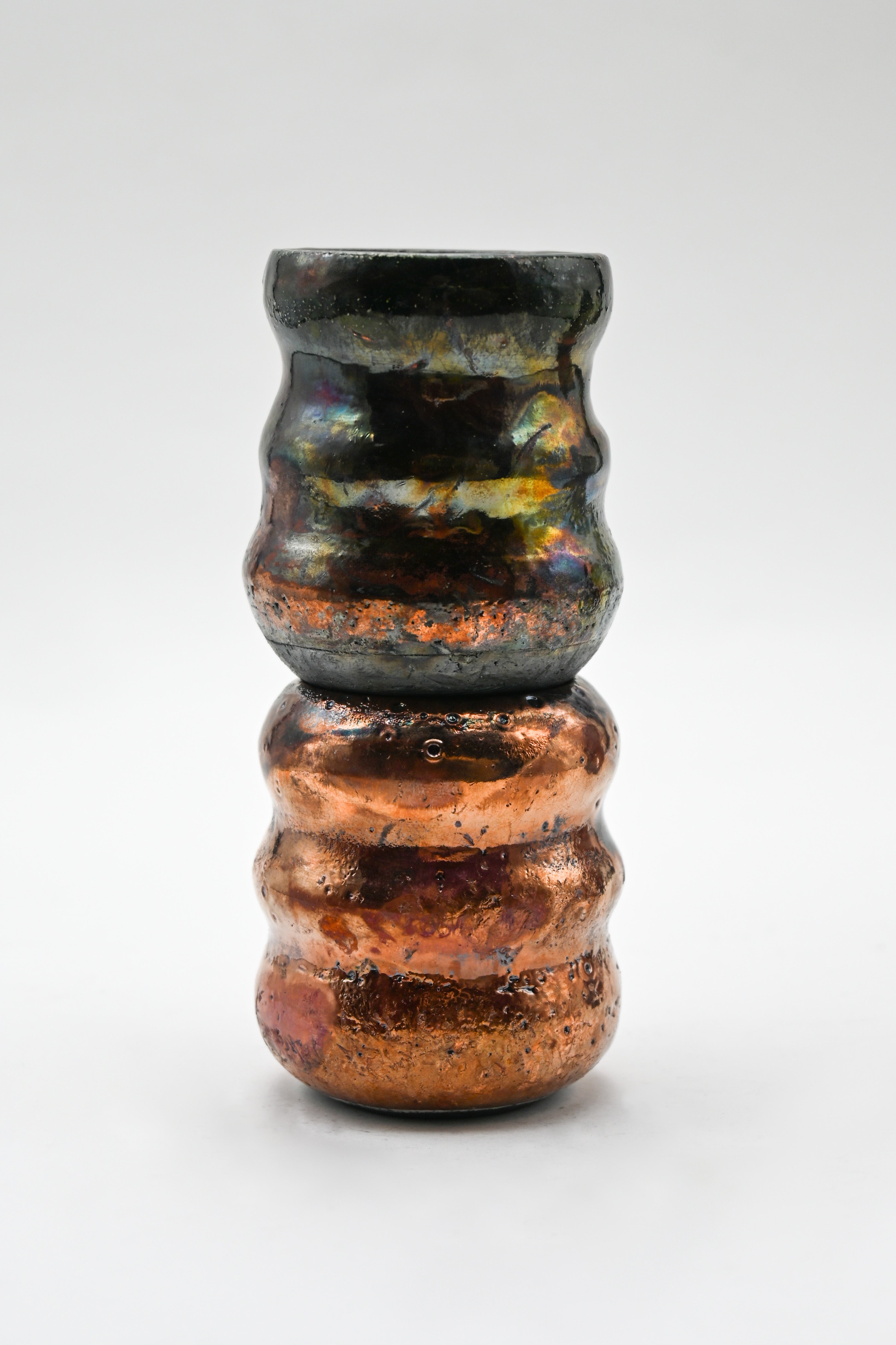 Raku Fired Mini Cup 001