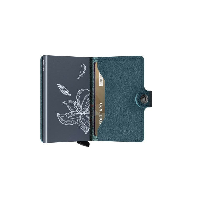 Miniwallet // Magnolia Stitch Petrolio