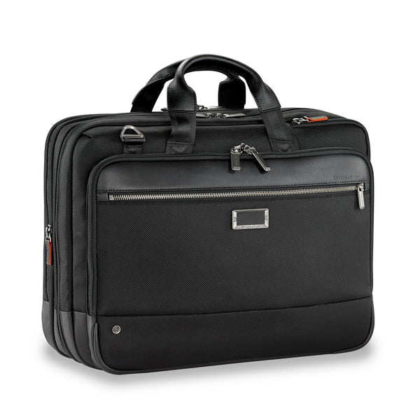 @Work LARGE EXPANDABLE BRIEF // Black