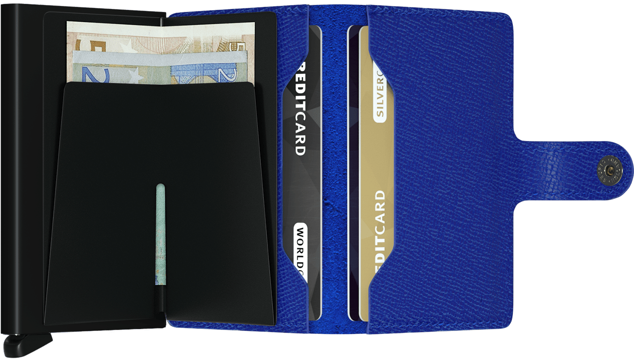 Miniwallet // Crisple Cobalt