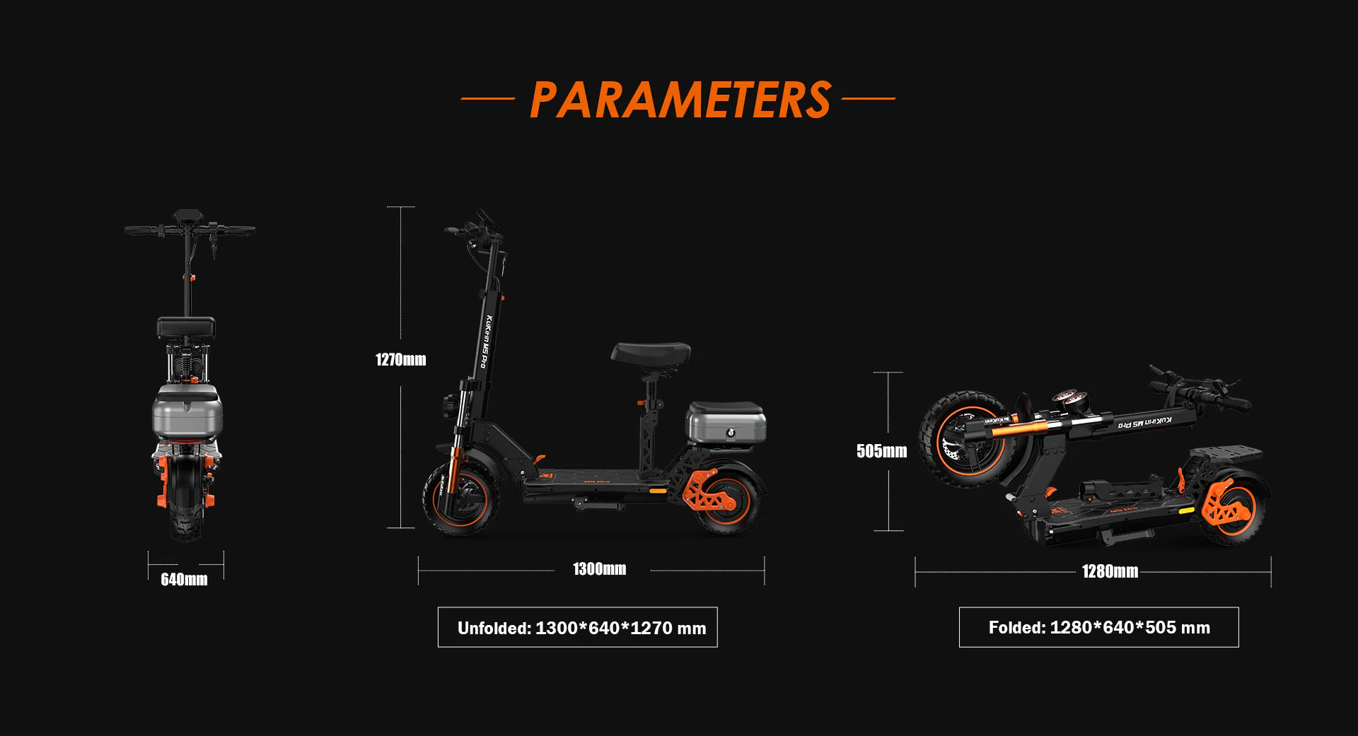 Conquer Any Terrain with KuKirin M5 PRO Electric Scooter - 1000W Motor, 960WH Battery