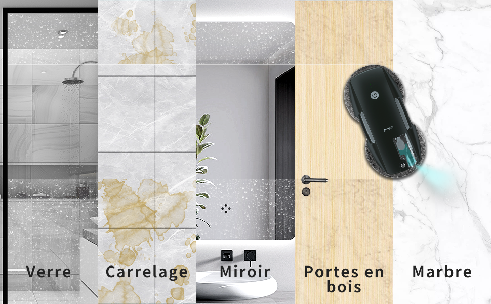 robot lave vitre automatique sans fil