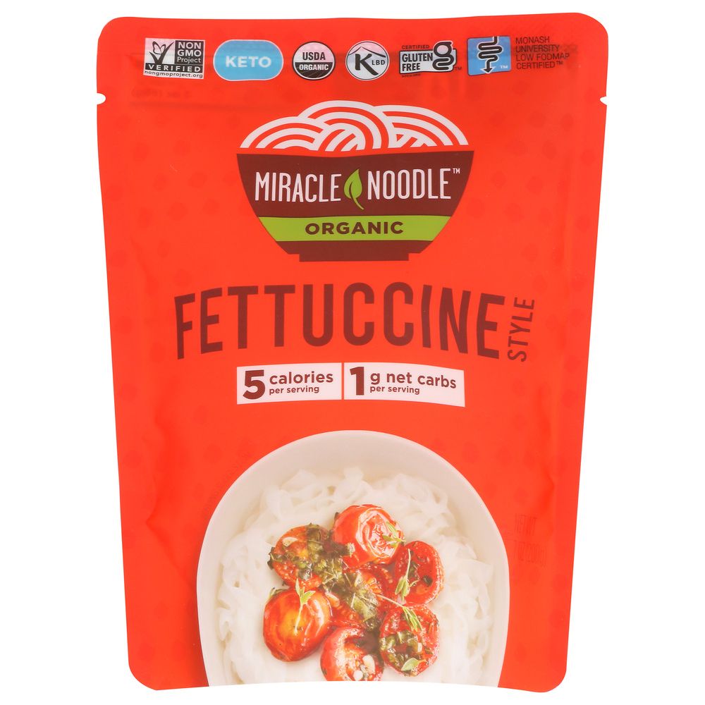 Miracle Noodle Ready To Eat Organic Fettuccine - 7 oz