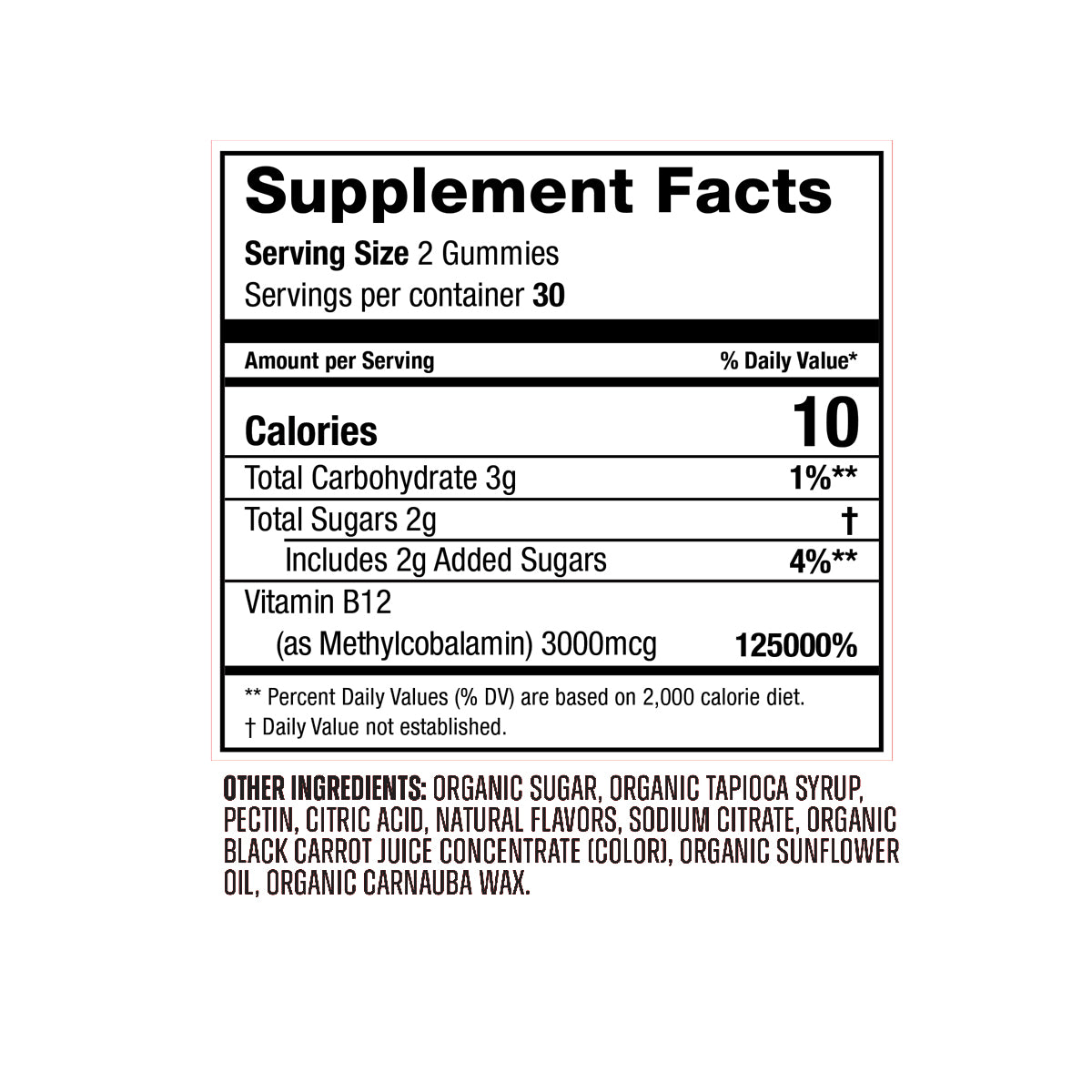 MadeTo Boost B12 Energy Gummies, Raspberry - 60 ct.