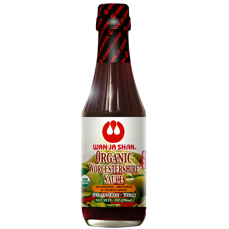 Wan Ja Shan Organic Vegan Worcestershire Sauce - 10 fl oz