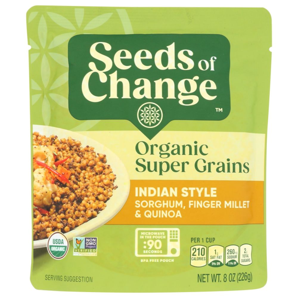 Seeds Of Change Organic Super Grains Indian Style - 8 oz