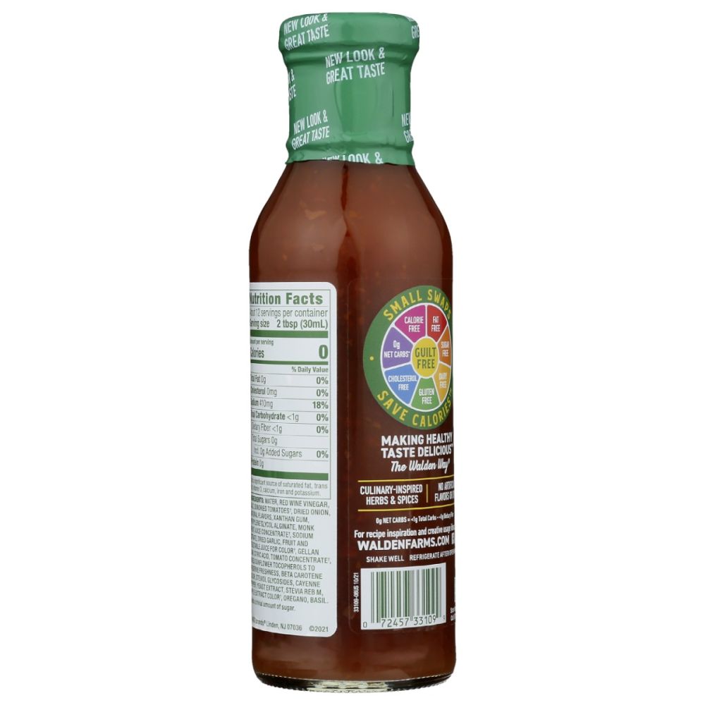 Walden Farms Sun Dried Tomato Vinaigrette - 12 fl oz