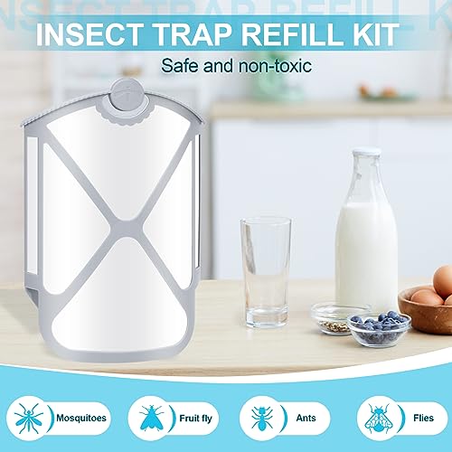 Husaco Insect Trap Refill Kit, Insects Replacement Kit Compatible M364, 8Pcs-Kit