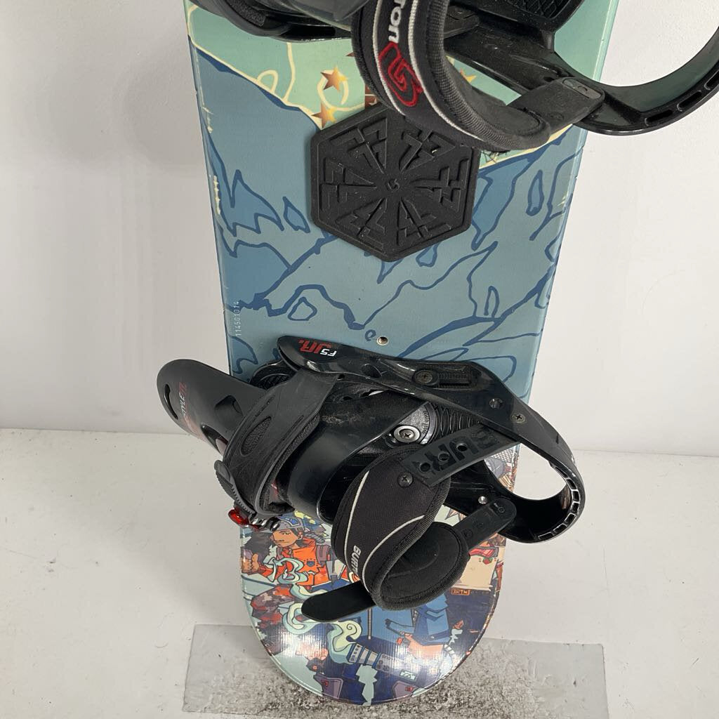 Burton Chopper Jr w/ Burton Freestyle Jr Bindings