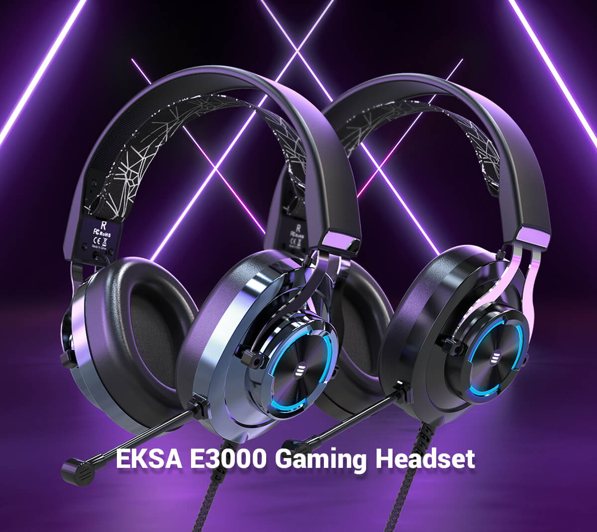 Auriculares para juegos EKSA® E3000 RGB