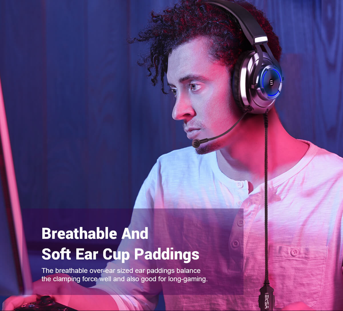 EKSA® E3000 RGB Gaming Headset