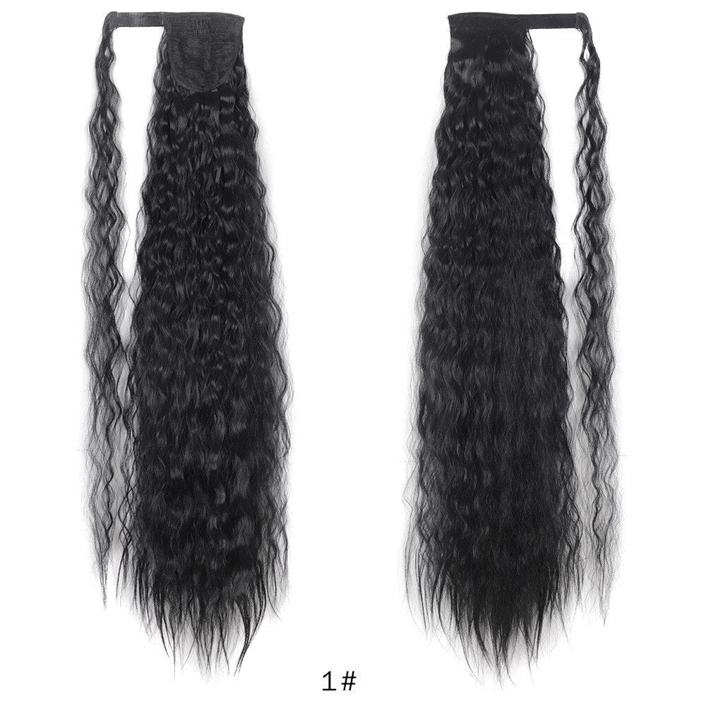 Women Long Straight Ponytail Hair Extensions