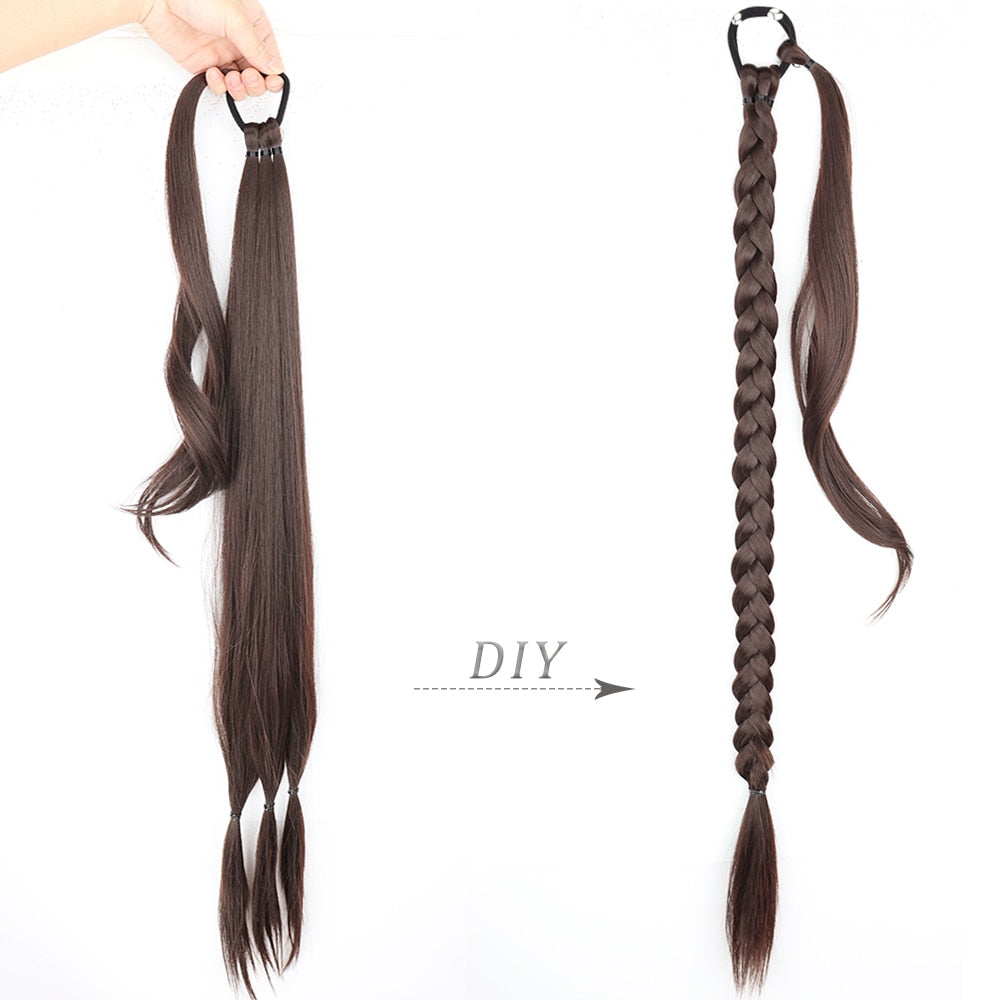 Women Synthetic Long Hair Extensions