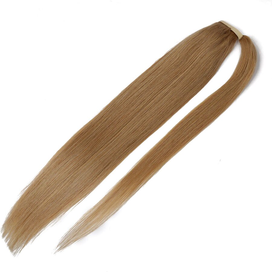 Brazilian Remy Straight Ponytail Wig