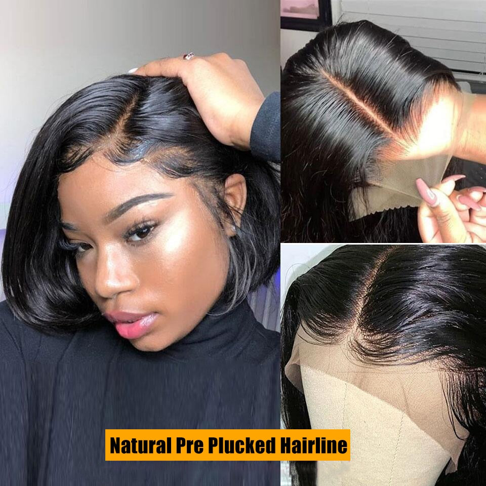 Lace Short Bob Straight Wig