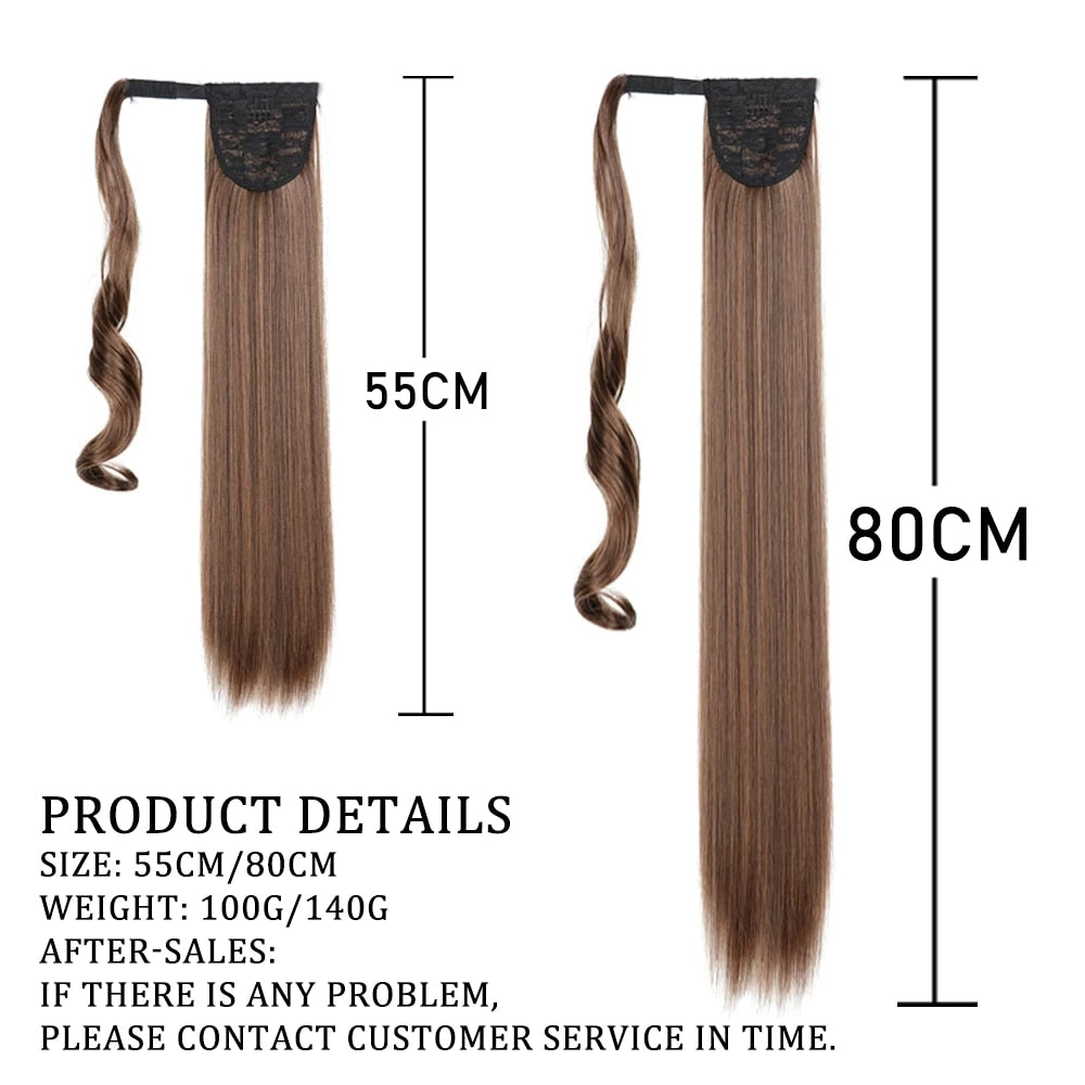 Heat-Resistant Hair Extensions Pony Tail