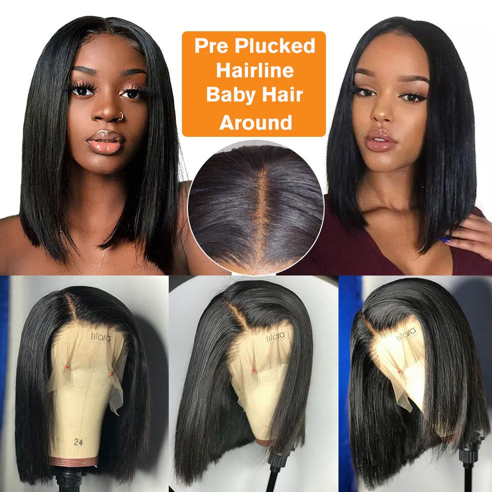 Lace Short Bob Straight Wig