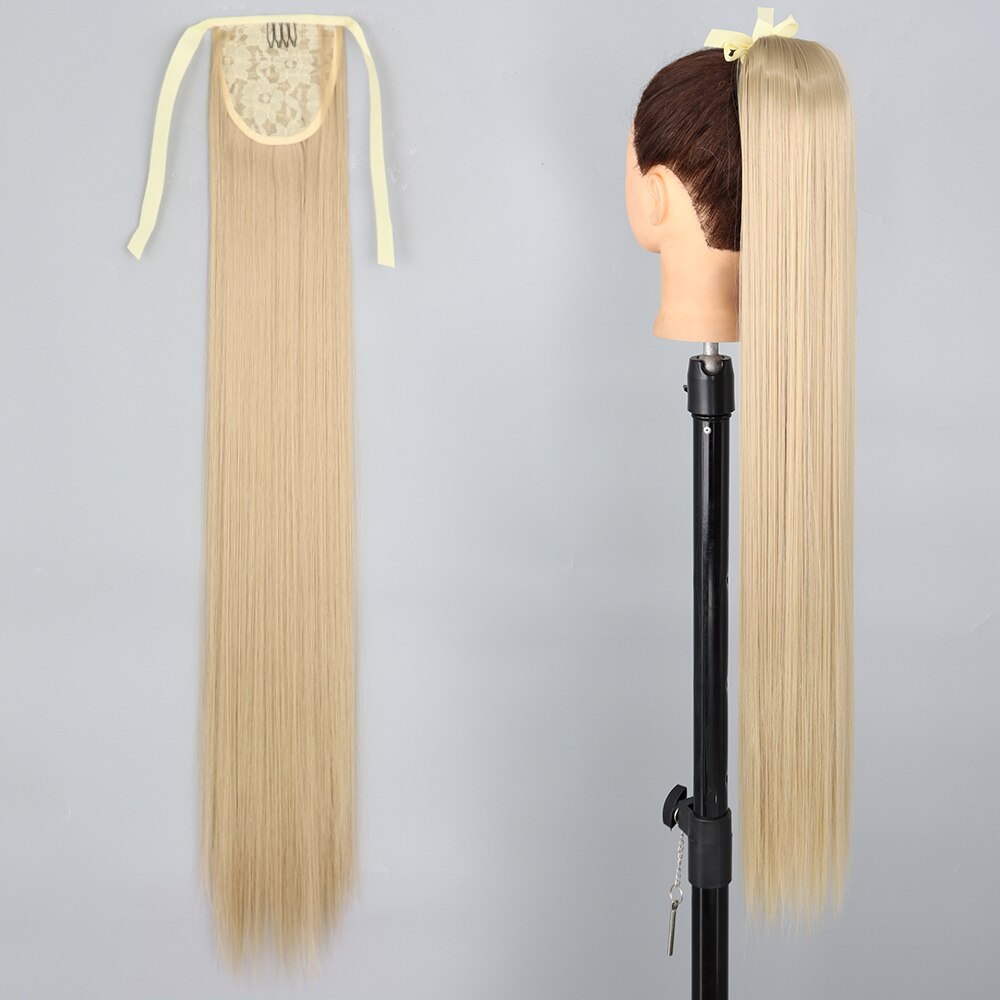 Long Straight Synthetic Ponytail Hair Extension