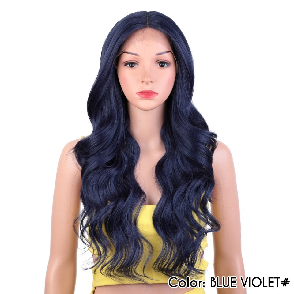 Long wavy Natural Hair Wigs