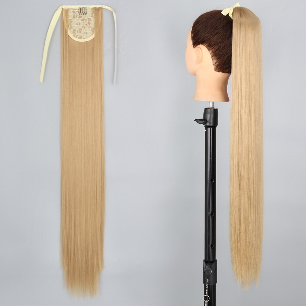 Long Straight Synthetic Ponytail Hair Extension