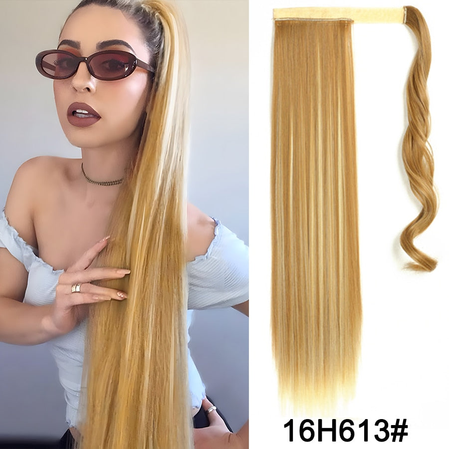 Wrap Around On Girl Hair Extension