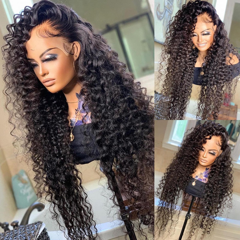 Curly Hd  Women Hair Wig