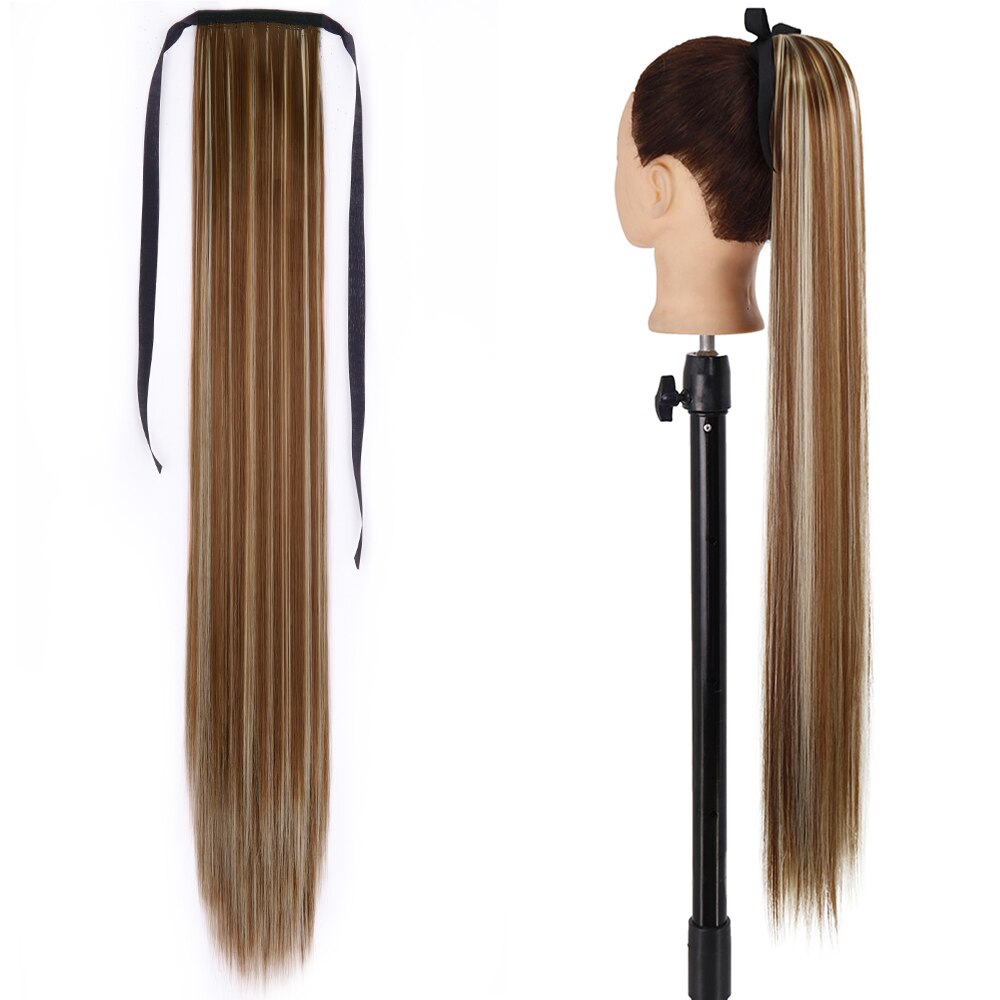 Long Straight Synthetic Ponytail Hair Extension