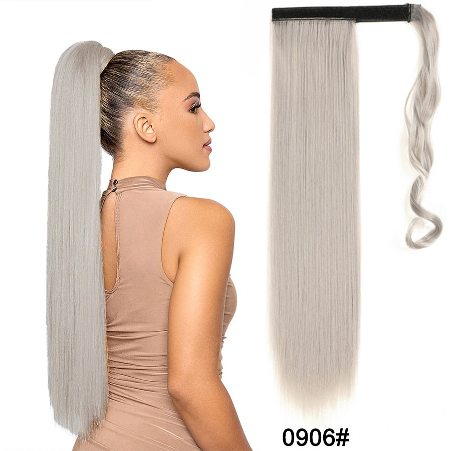 Wrap Around On Girl Hair Extension