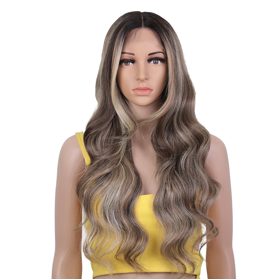 Long wavy Natural Hair Wigs