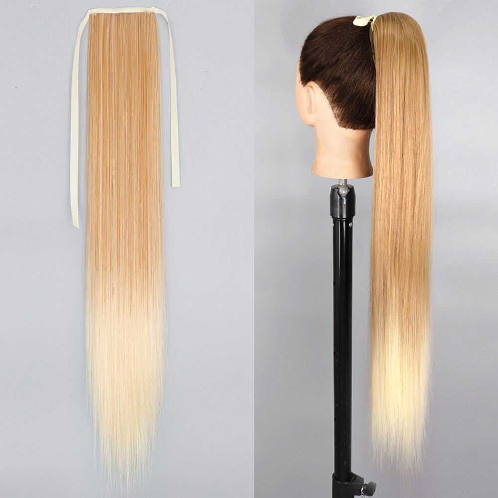 Long Straight Synthetic Ponytail Hair Extension