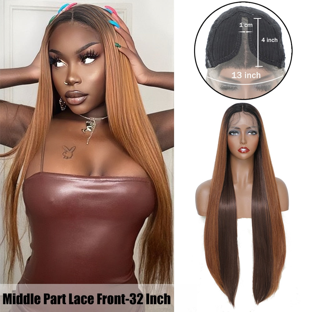 Women Synthetic Lace Front Wigs