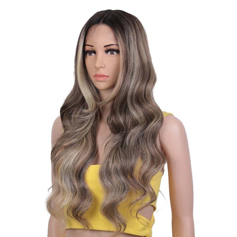 Long wavy Natural Hair Wigs