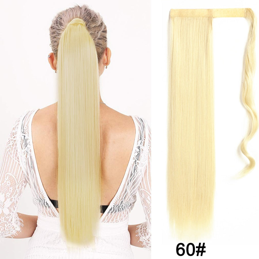 Wrap Around On Girl Hair Extension