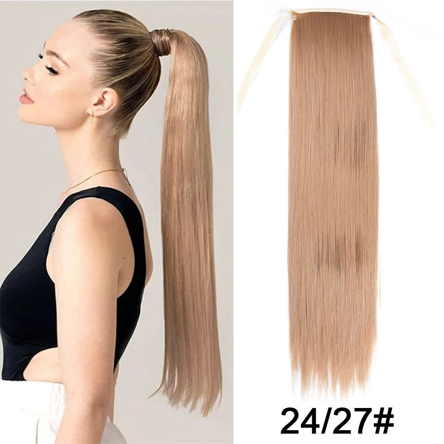 Wrap Around On Girl Hair Extension