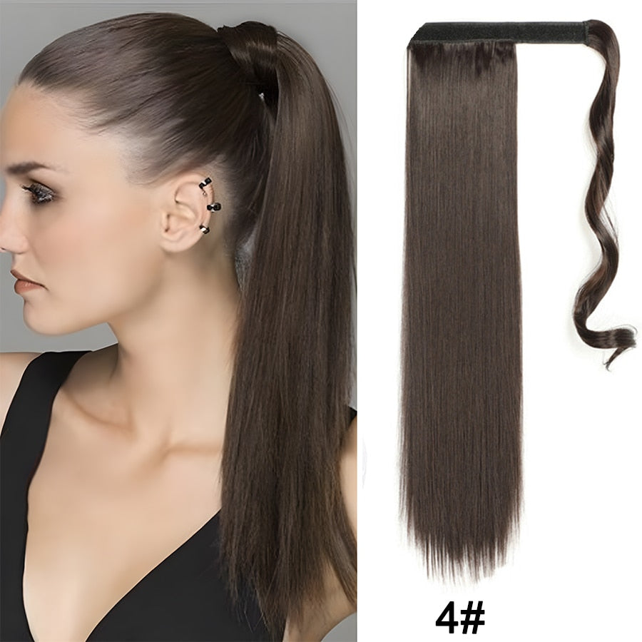 Wrap Around On Girl Hair Extension