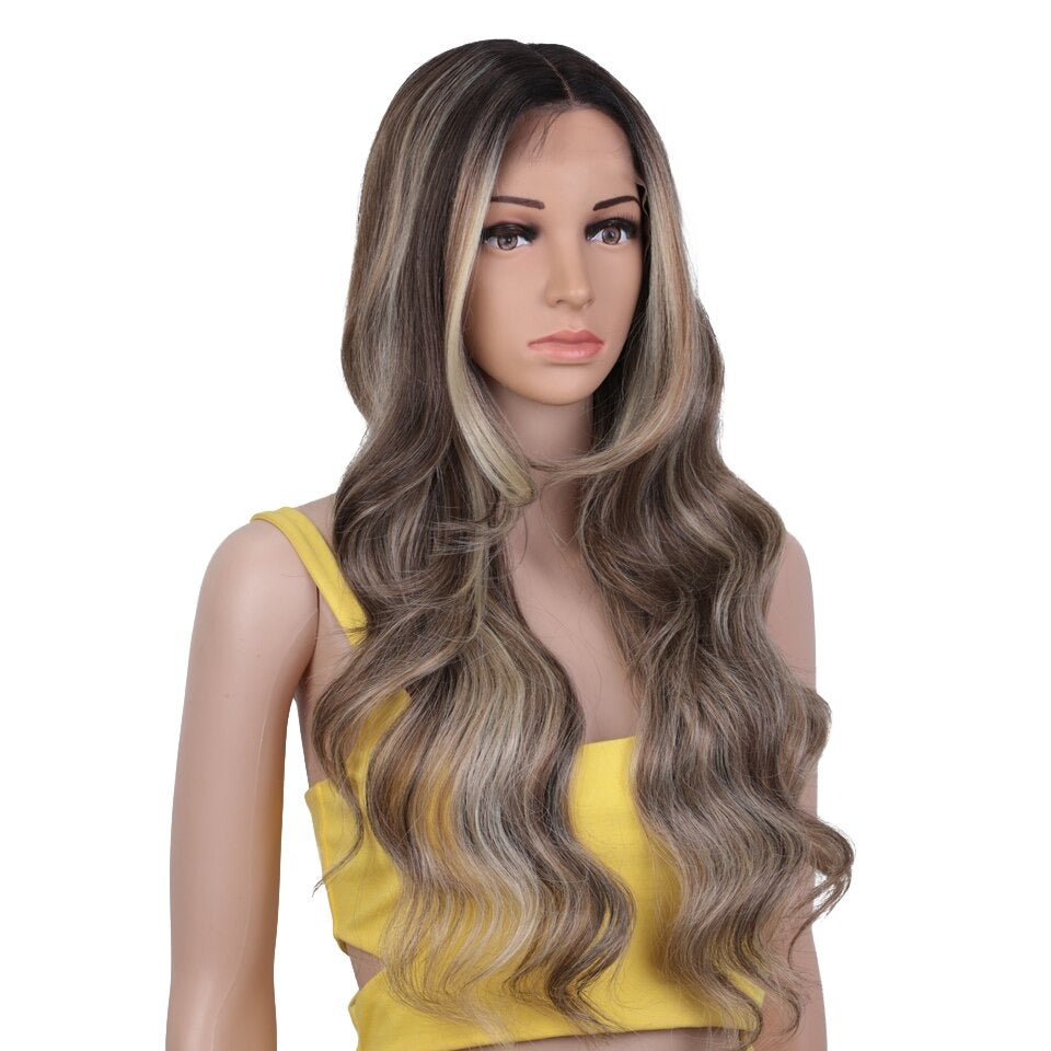 Long wavy Natural Hair Wigs