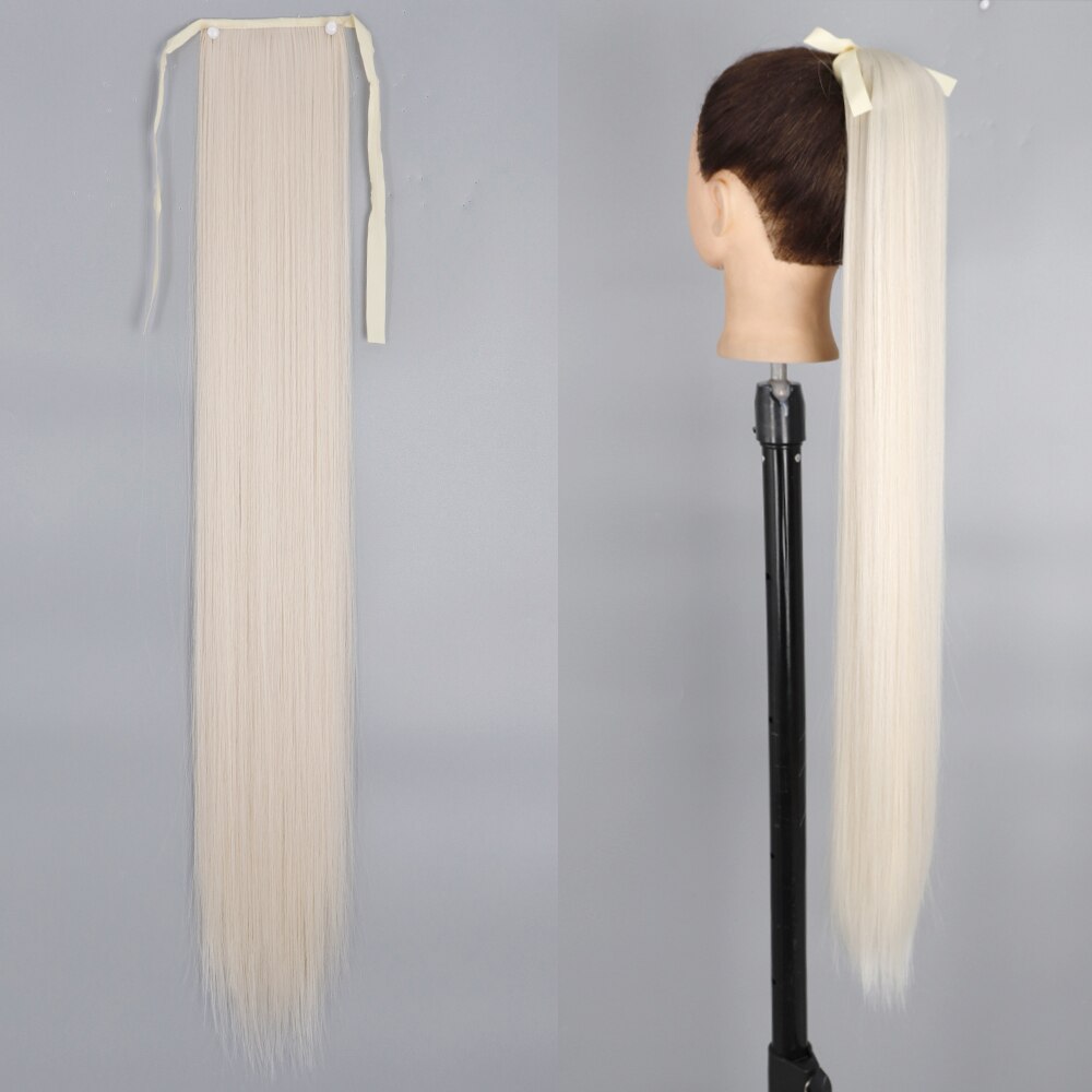 Long Straight Synthetic Ponytail Hair Extension