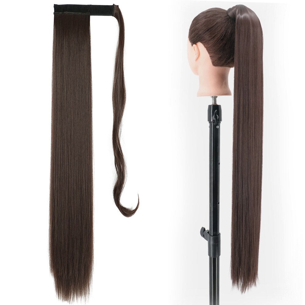 Long Straight Synthetic Ponytail Hair Extension