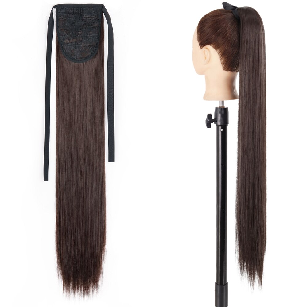 Long Straight Synthetic Ponytail Hair Extension