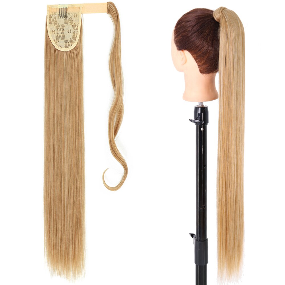 Long Straight Synthetic Ponytail Hair Extension