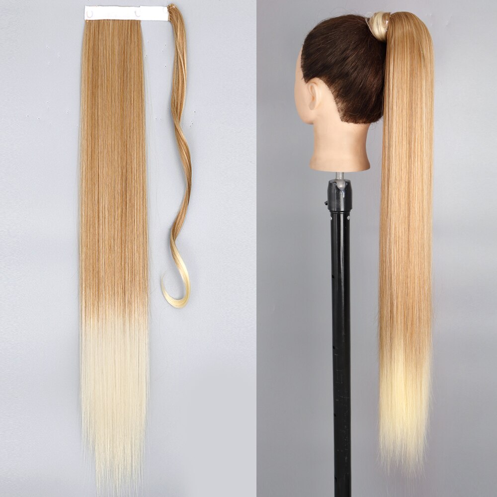 Long Straight Synthetic Ponytail Hair Extension