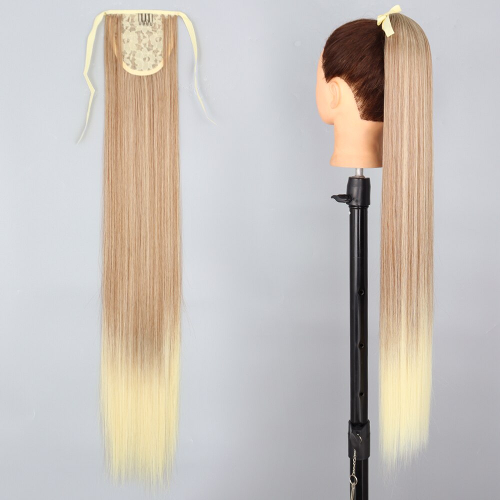 Long Straight Synthetic Ponytail Hair Extension